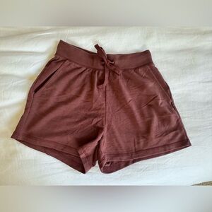 Old Navy Rust Brown Cotton High Waisted Athletic/Sweat Shorts - Size XS